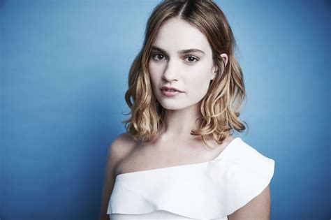 lyli james burberry|Lily James Like You've Never Seen Her Before .